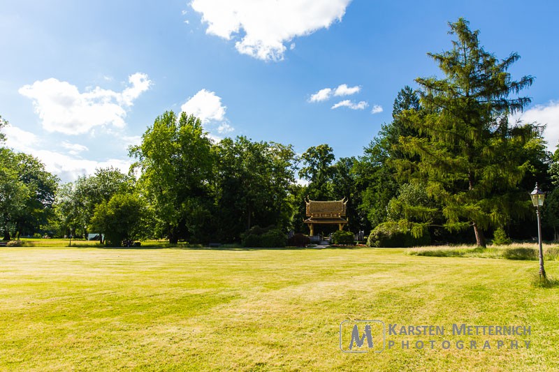 Hochzeitsbilder im Kurpark in Bad Homburg