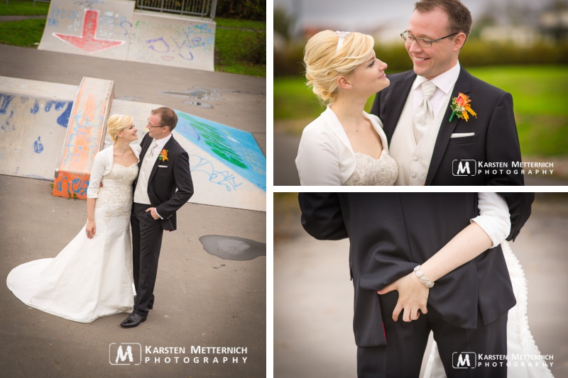 Und hatten genug Zeit, um einige Locations auszuprobieren