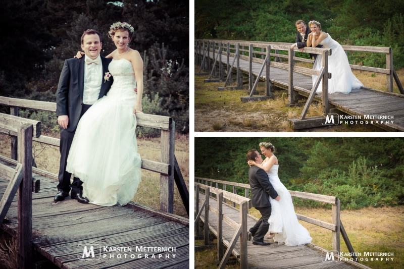 Die Schwanheimer Dünen sind toll für Paarbilder