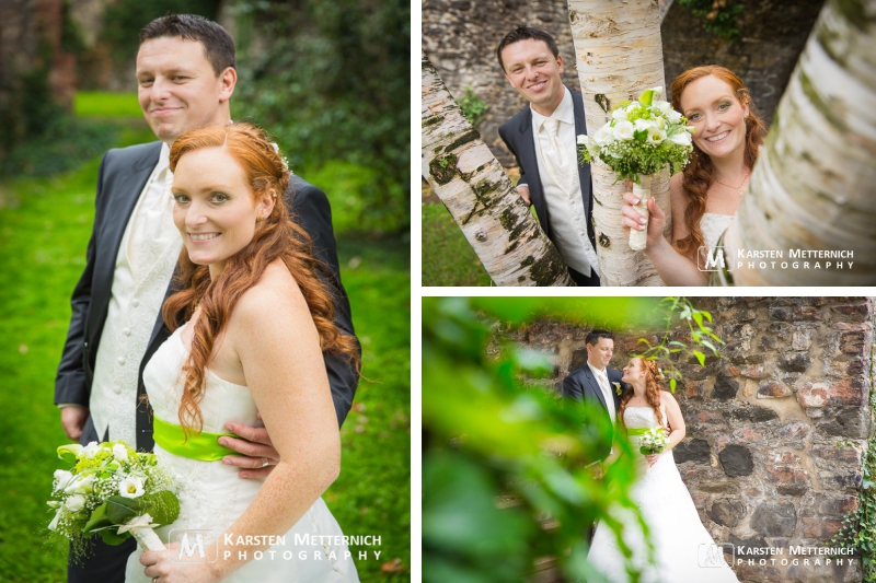 Aber erst einmal geht es zum Paarshooting ins Schloss Höchst