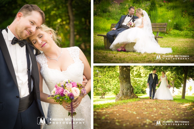 ...dann das Shooting