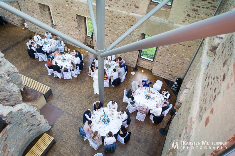 Abendessen im Jagdschloss Platte